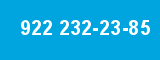 922 232-23-85 922 232-23-85